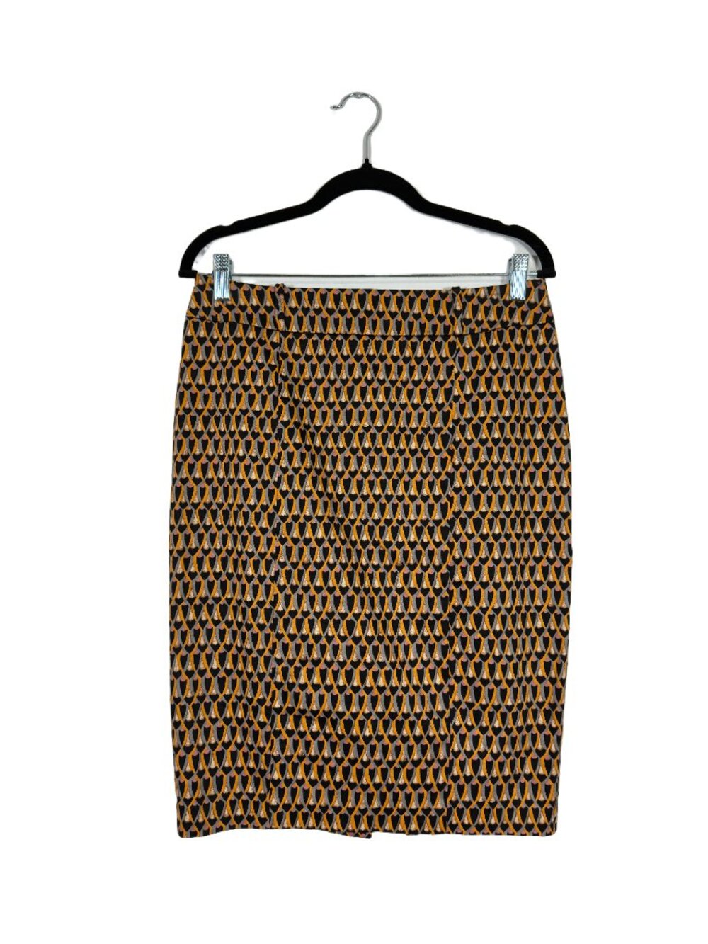 Mossimo Womens Geometric Pencil Skirt Size 8 Retro Office Business Casual Artsy
